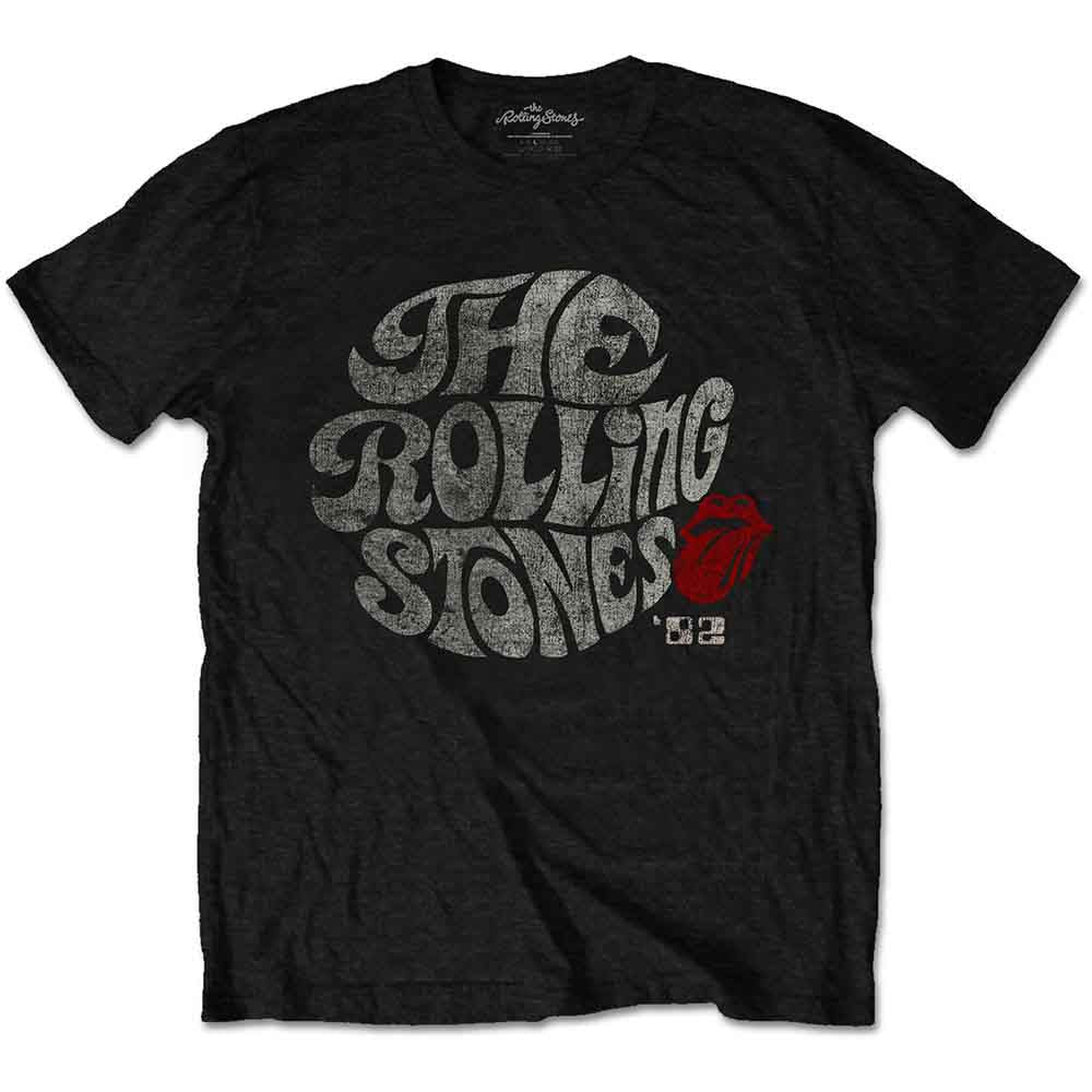 The Rolling Stones T-Shirt: Swirl Logo '82