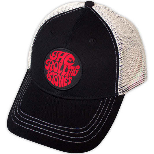 The Rolling Stones Baseball Cap: 70s Logo Emblem