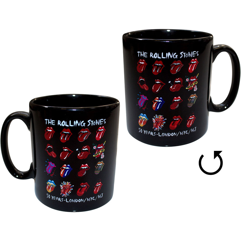 The Rolling Stones Unboxed Mug: Tongue Evolution
