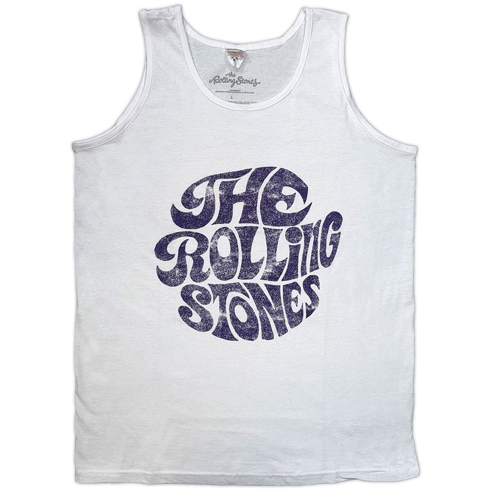 The Rolling Stones Tank T-Shirt: Vintage 70s Logo