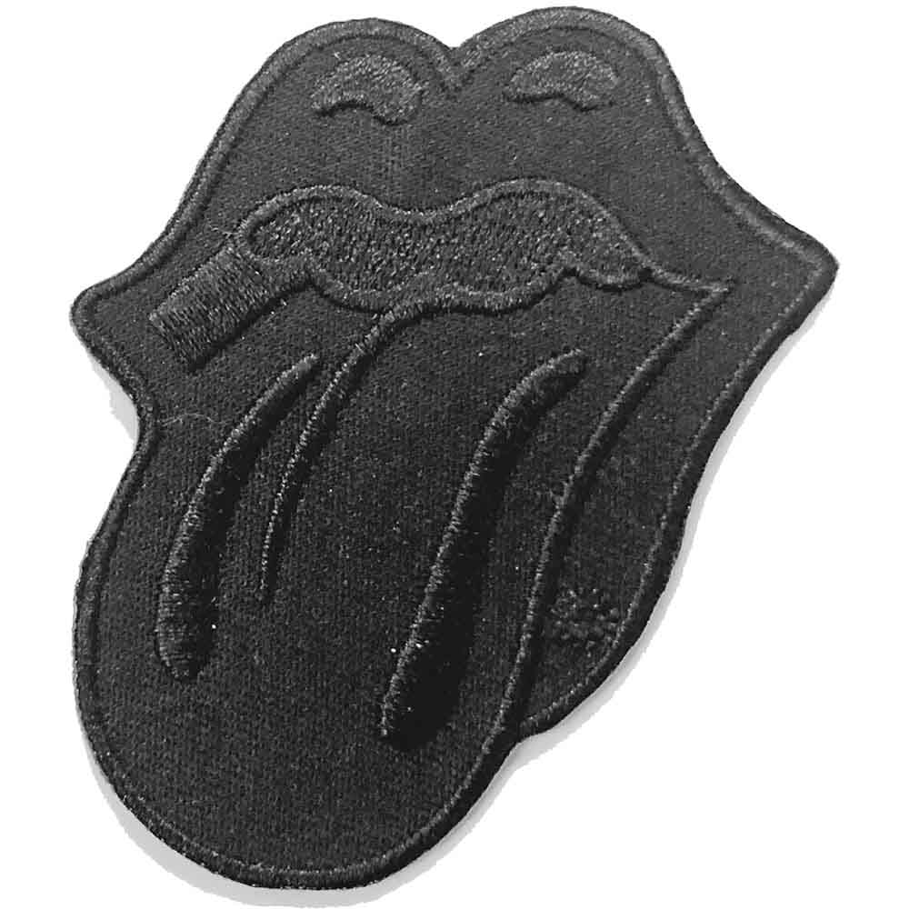 The Rolling Stones Patch: Classic Tongue Black