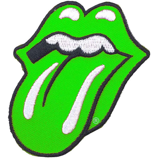 The Rolling Stones Patch: Classic Tongue Green