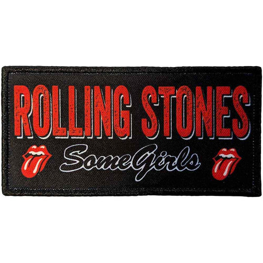 The Rolling Stones Patch: Some Girls Logo