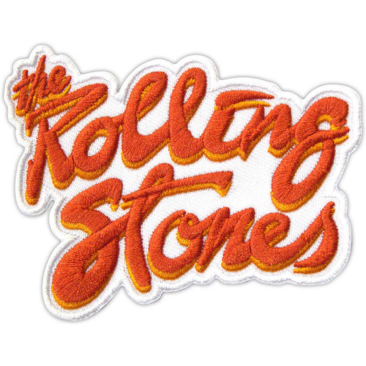 The Rolling Stones Patch: Orange Logo