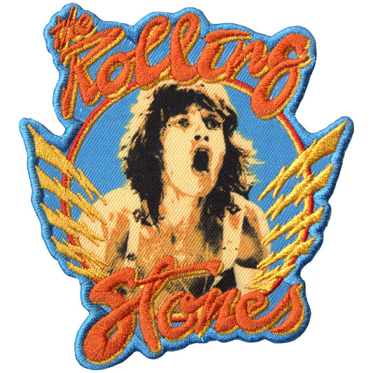 The Rolling Stones Patch: Mick & Orange Logo