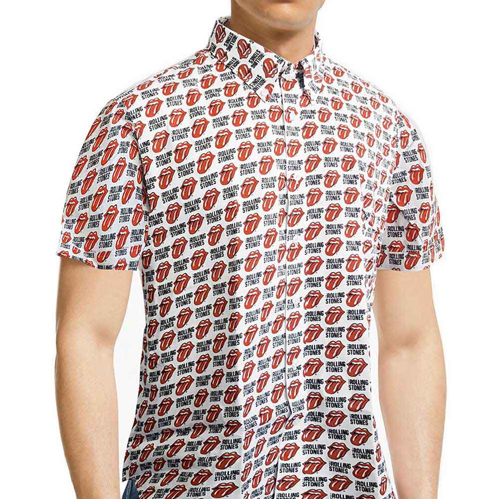 The Rolling Stones Shirt: Tongue and Text