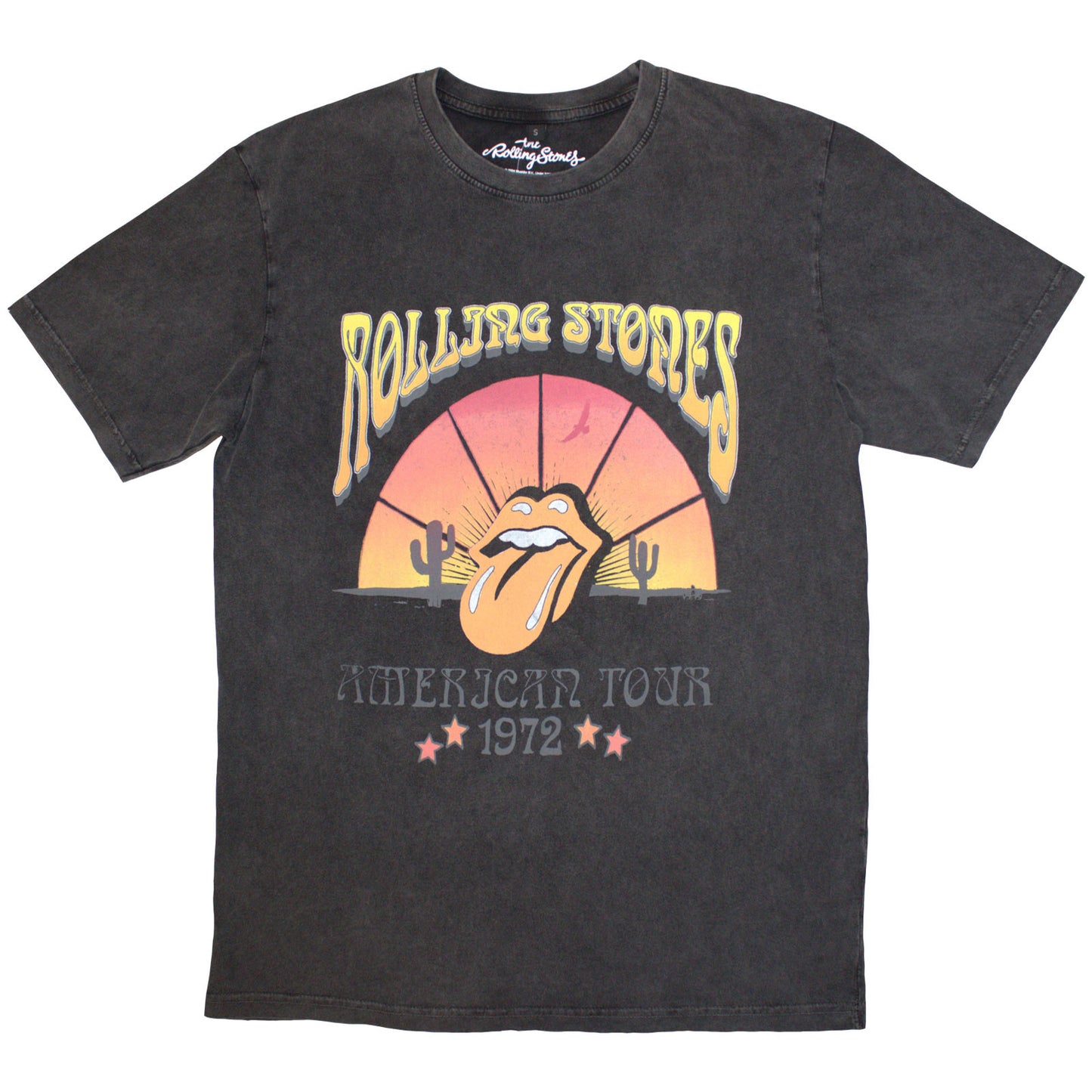 The Rolling Stones Stone Wash T-Shirt: Desert '72