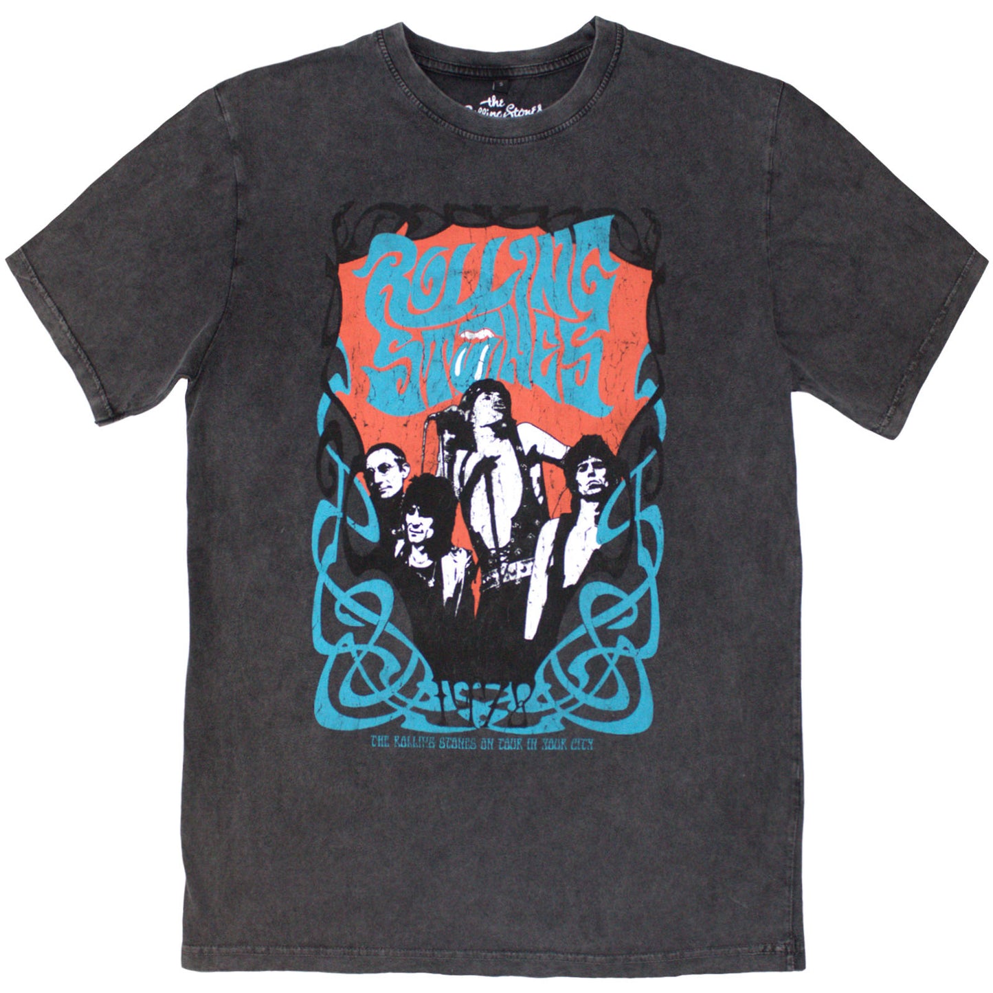 The Rolling Stones Stone Wash T-Shirt: Psych Montage
