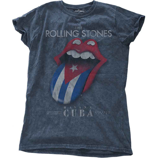The Rolling Stones Ladies T-Shirt: Havana Cuba