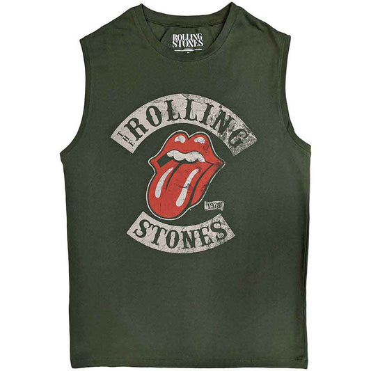The Rolling Stones Tank T-Shirt: Tour 78
