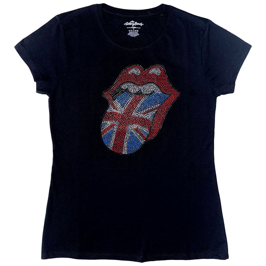 The Rolling Stones Ladies T-Shirt: Classic UK