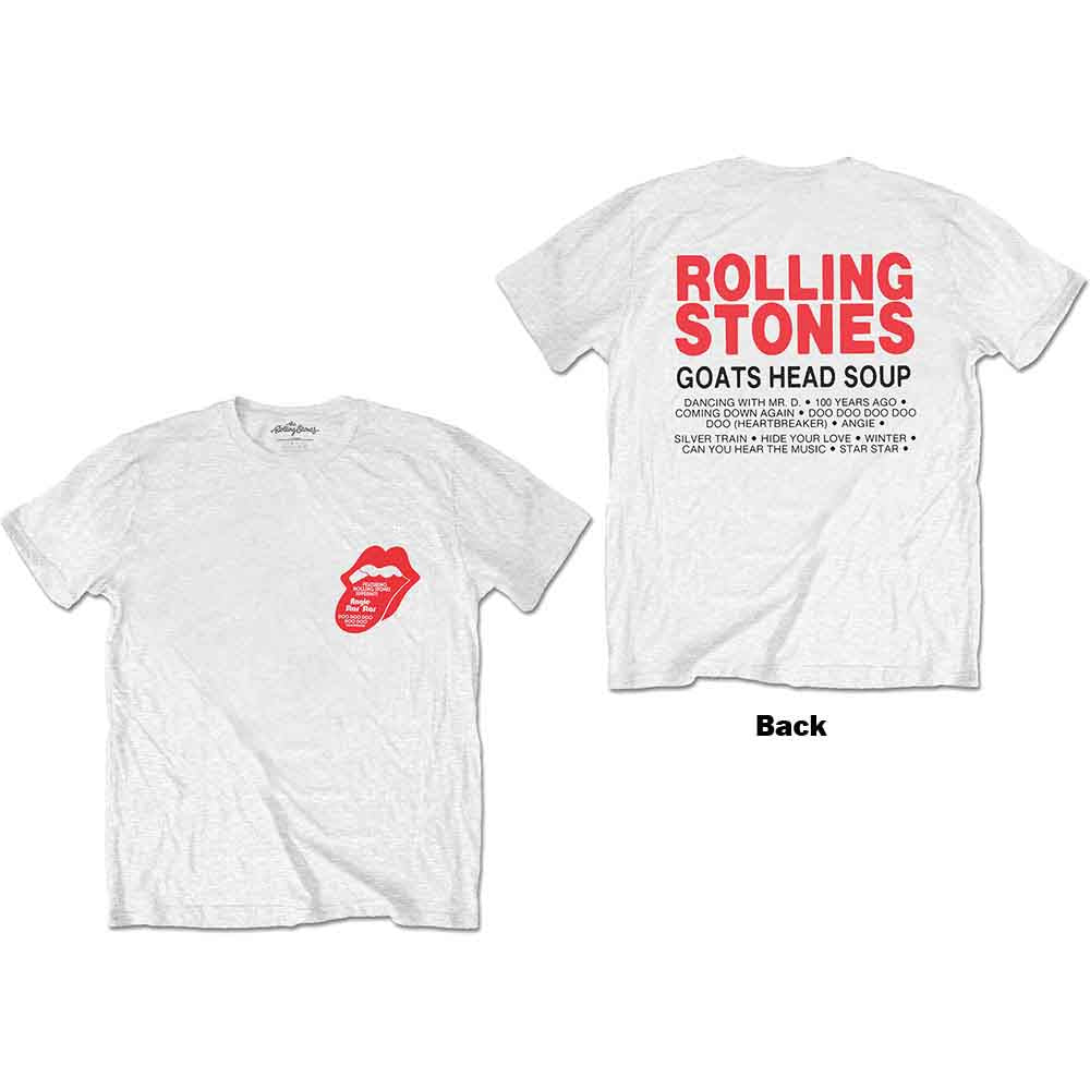 The Rolling Stones T-Shirt: Goat Head Soup Tracklist