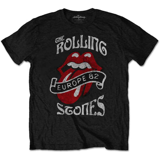 The Rolling Stones T-Shirt: Europe '82 Tour