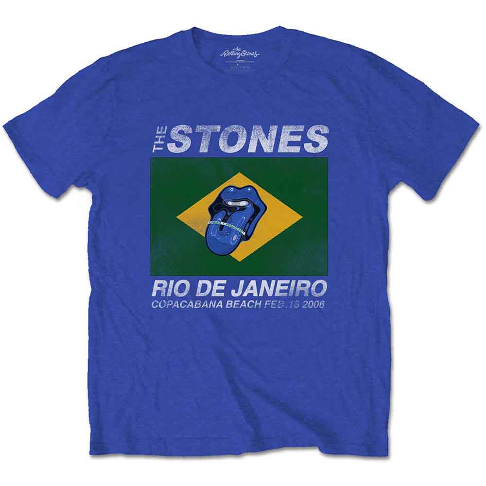 The Rolling Stones T-Shirt: Copacabana Blue