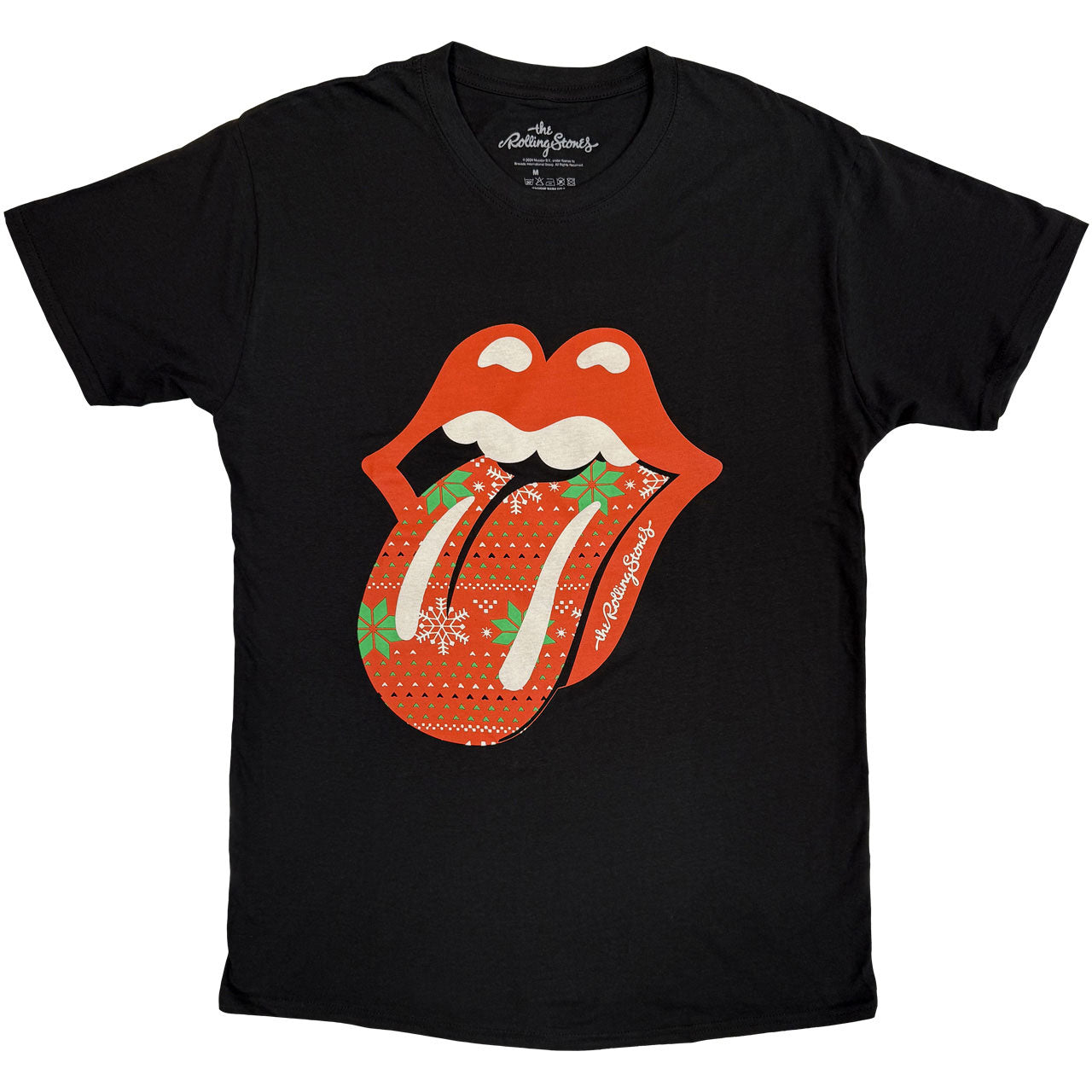 The Rolling Stones T-Shirt: Christmas Tongue