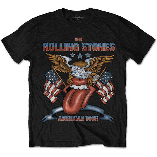 The Rolling Stones T-Shirt: USA Tour Eagle
