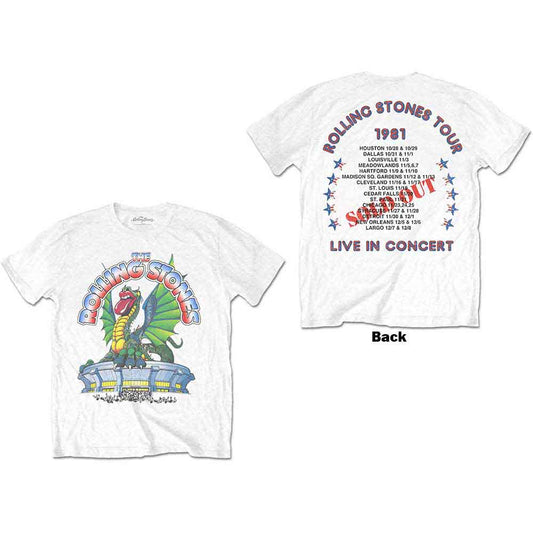 The Rolling Stones T-Shirt: 81 Tour Dragon