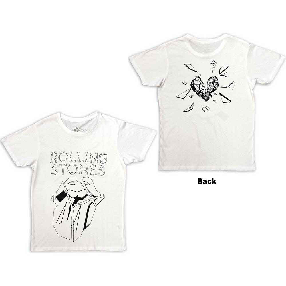 The Rolling Stones T-Shirt: Hackney Diamonds Diamond Tongue Outline