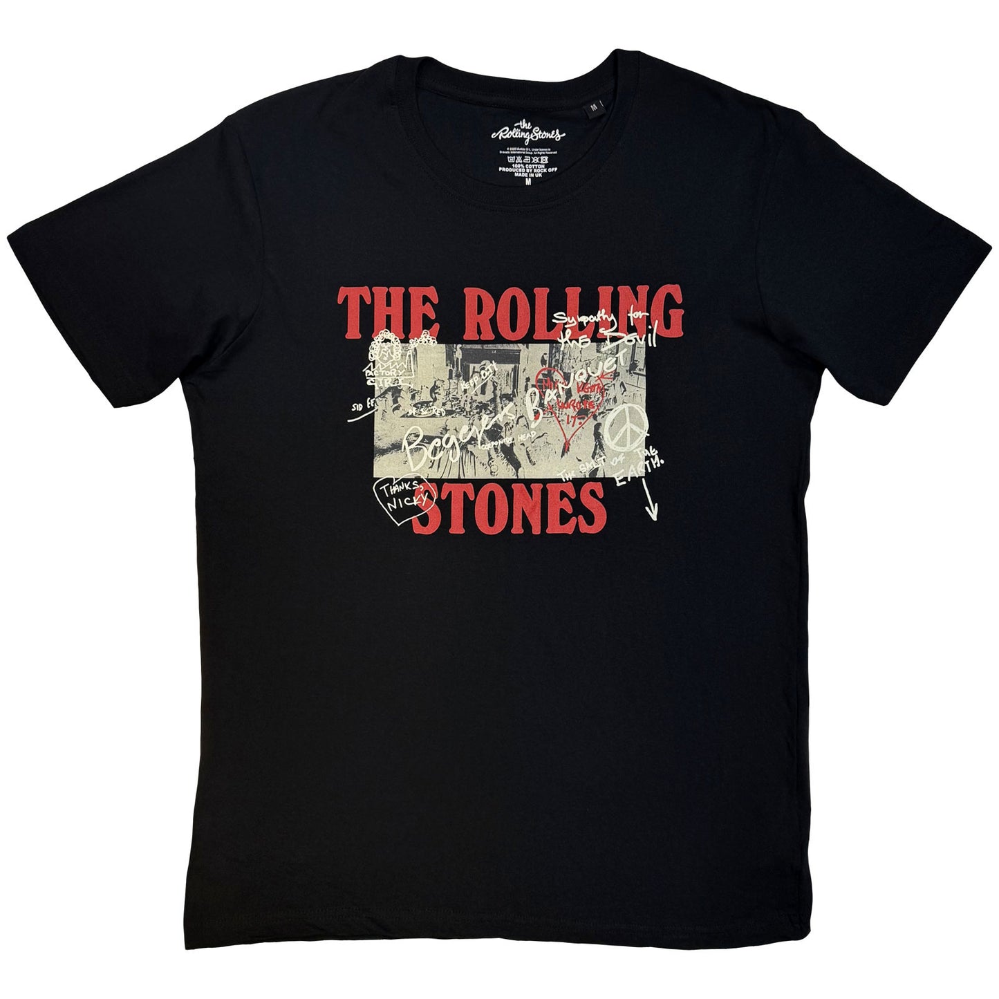 The Rolling Stones T-Shirt: Beggars Banquet Graffiti