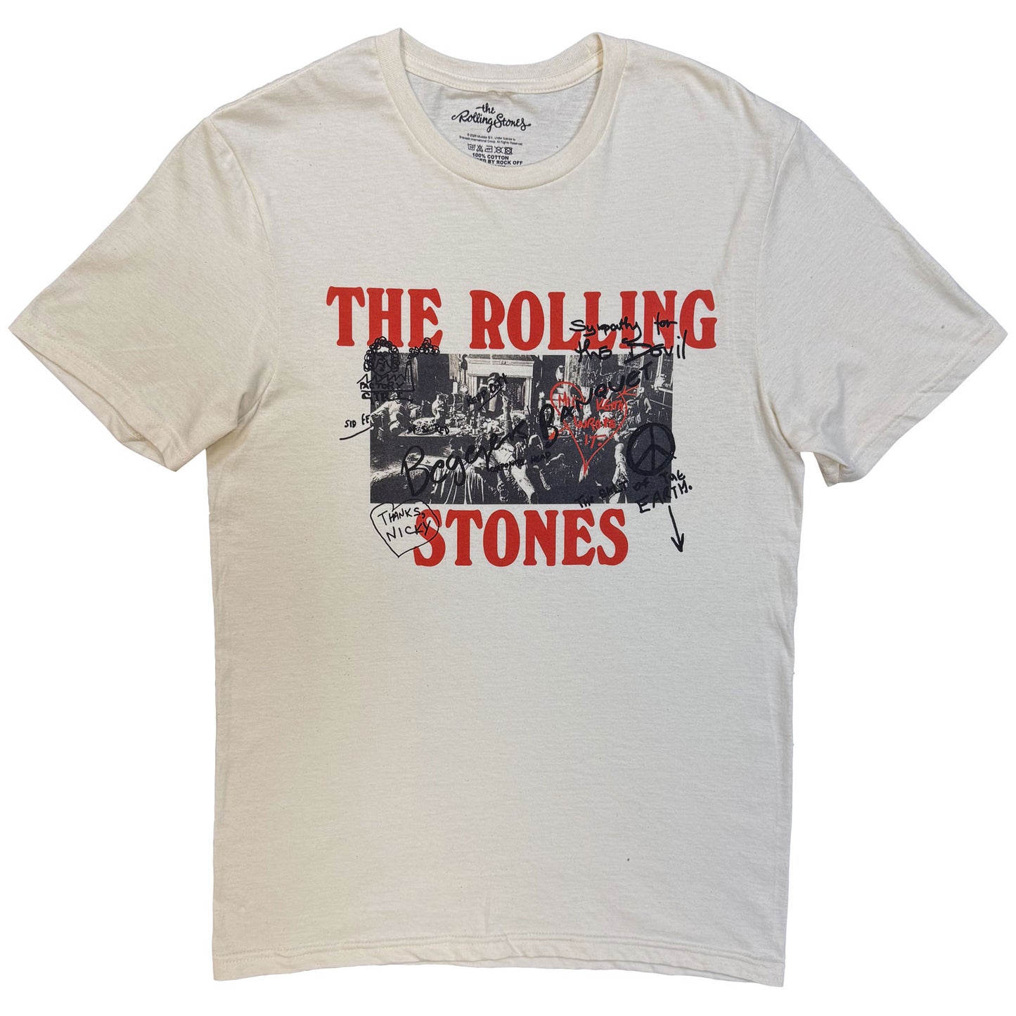 The Rolling Stones T-Shirt: Beggars Banquet Graffiti