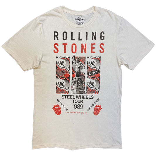 The Rolling Stones T-Shirt: Steel Wheels Tour 1989