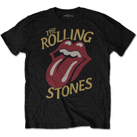 The Rolling Stones T-Shirt: Vintage Typeface