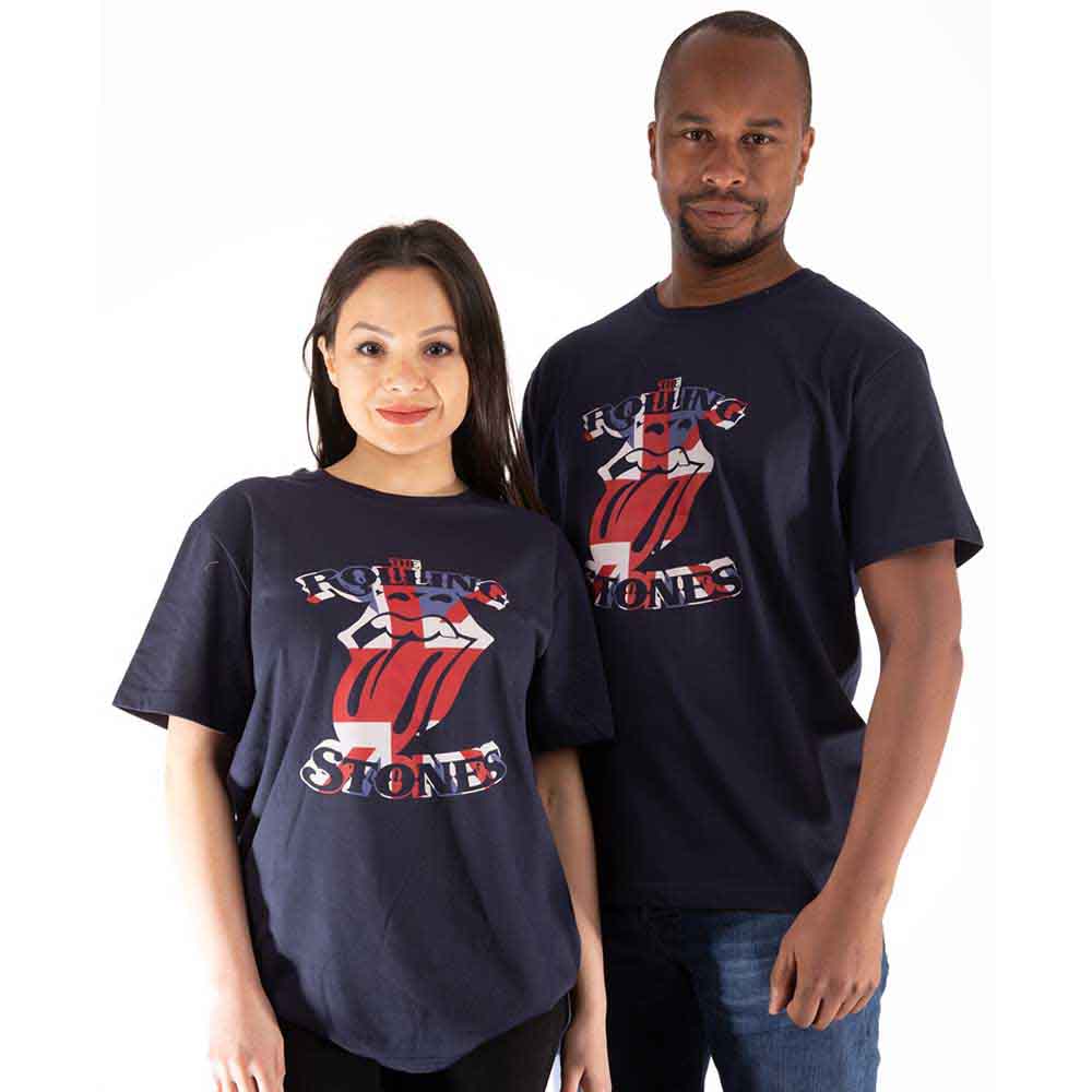 The Rolling Stones T-Shirt: British Flag Tongue