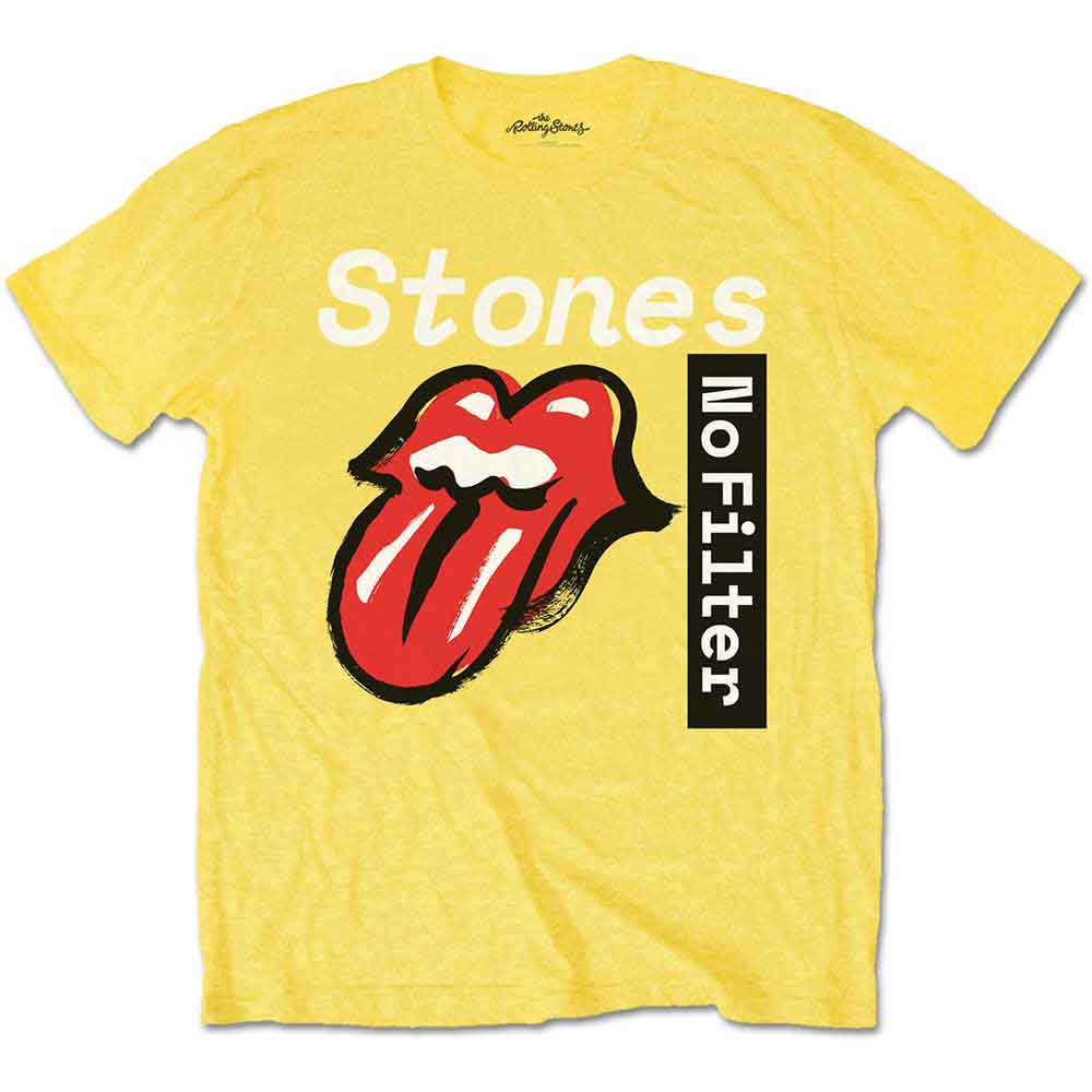 The Rolling Stones T-Shirt: No Filter Text