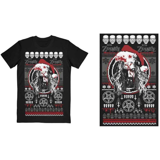 Rob Zombie T-Shirt: Bloody Santa