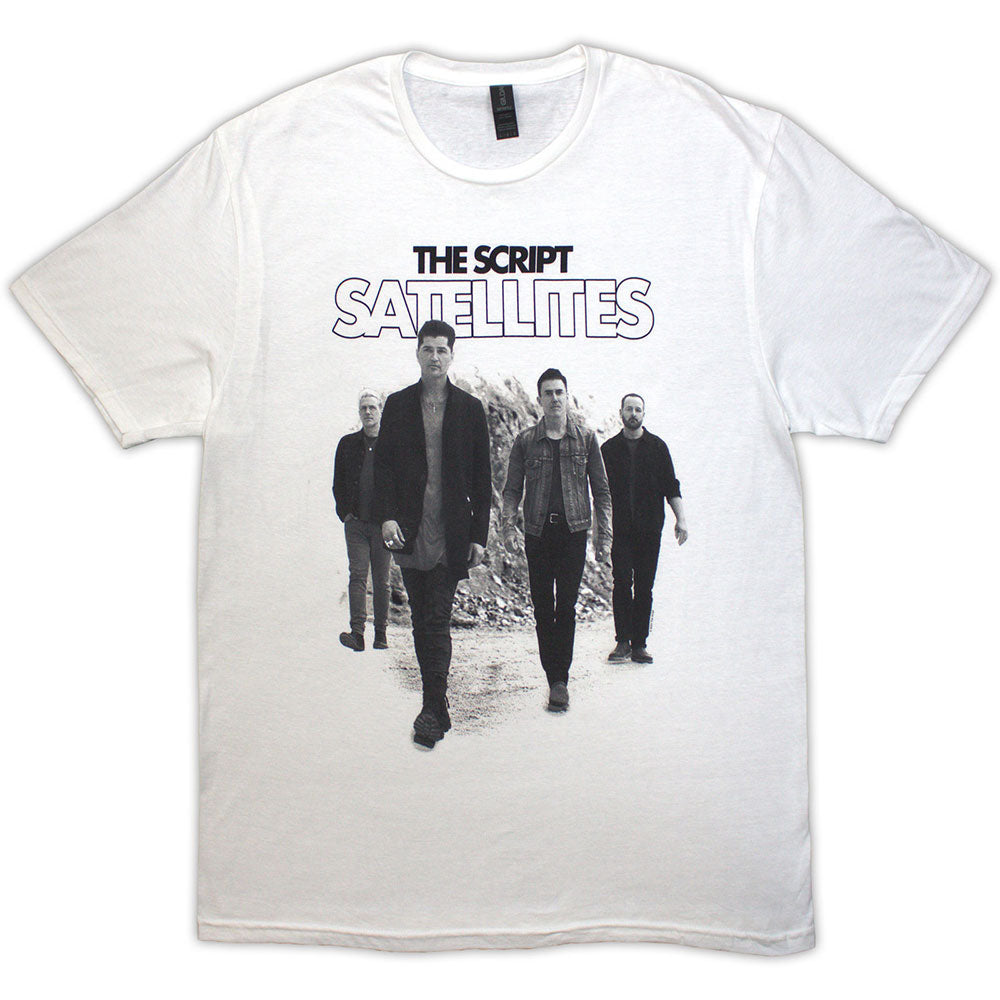 The Script T-Shirt: Satellites Photo