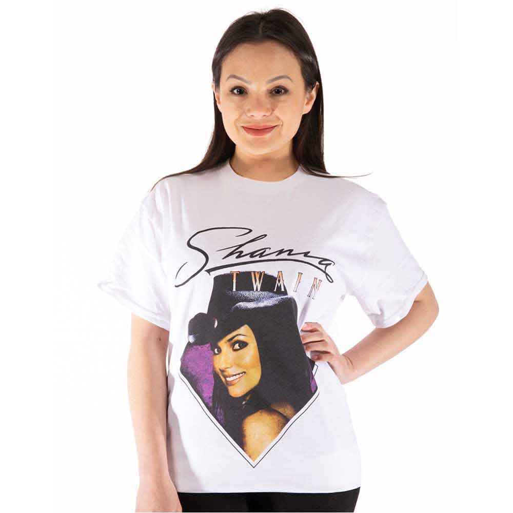 Shania Twain T-Shirt: Purple Photo