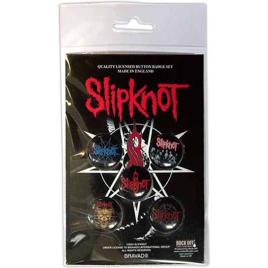 Slipknot Badge: Tribal S