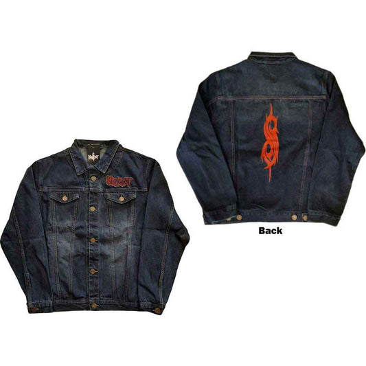 Slipknot Denim Jacket: Tribal Logo