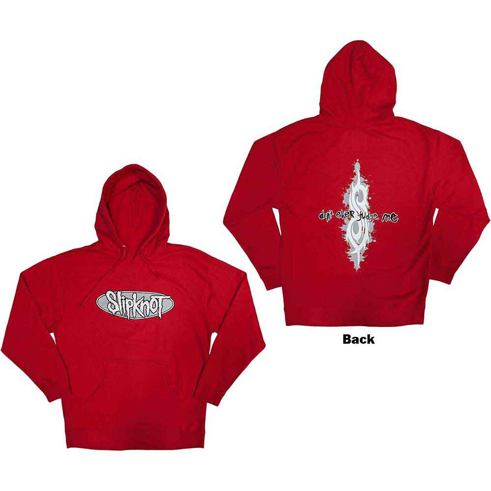 Slipknot Pullover Hoodie: Don't Ever Judge Me