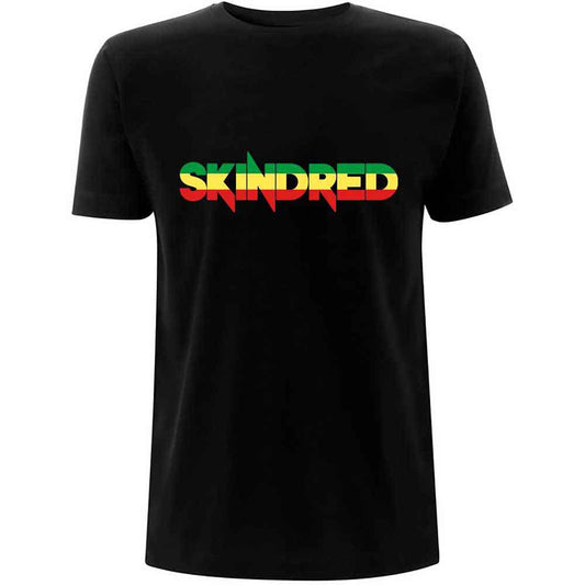 Skindred T-Shirt: Rasta Logo