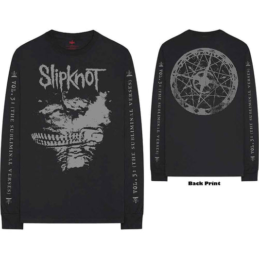 Slipknot Long Sleeve T-Shirt: Subliminal Verses
