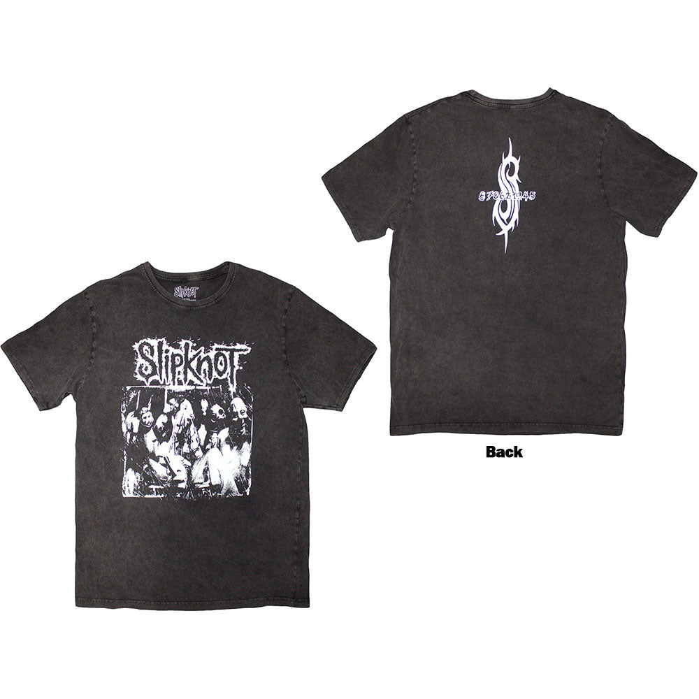 Slipknot Stone Wash T-Shirt: Album Splatter