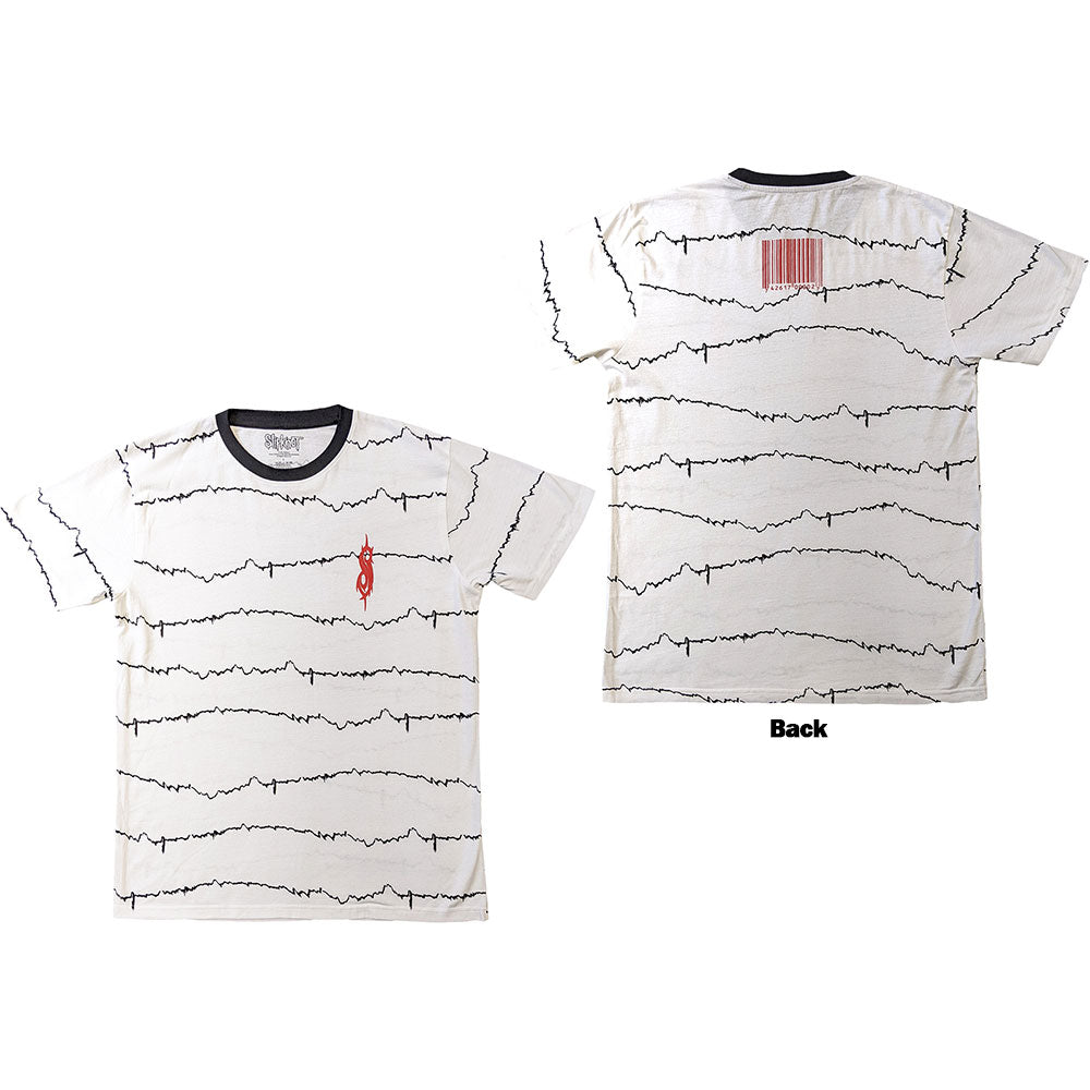 Slipknot T-Shirt: The End  So Far Tribal-S & Barcode