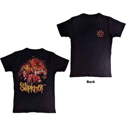 Slipknot T-Shirt: The End  So Far Flame Logo