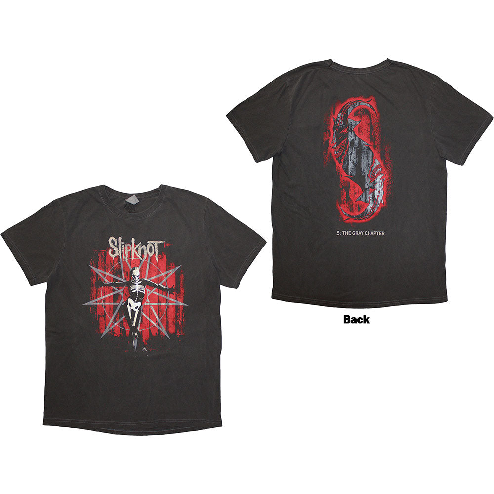 Slipknot T-Shirt: The Gray Chapter Star