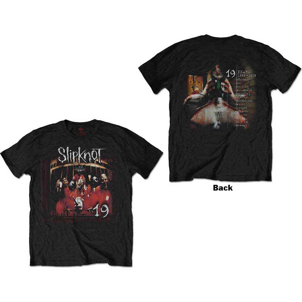 Slipknot T-Shirt: Debut Album - 19 Years