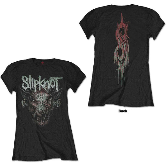 Slipknot Ladies T-Shirt: Infected Goat