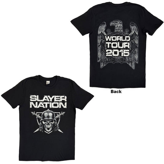 Slayer T-Shirt: Slayer Nation 2015 Dates