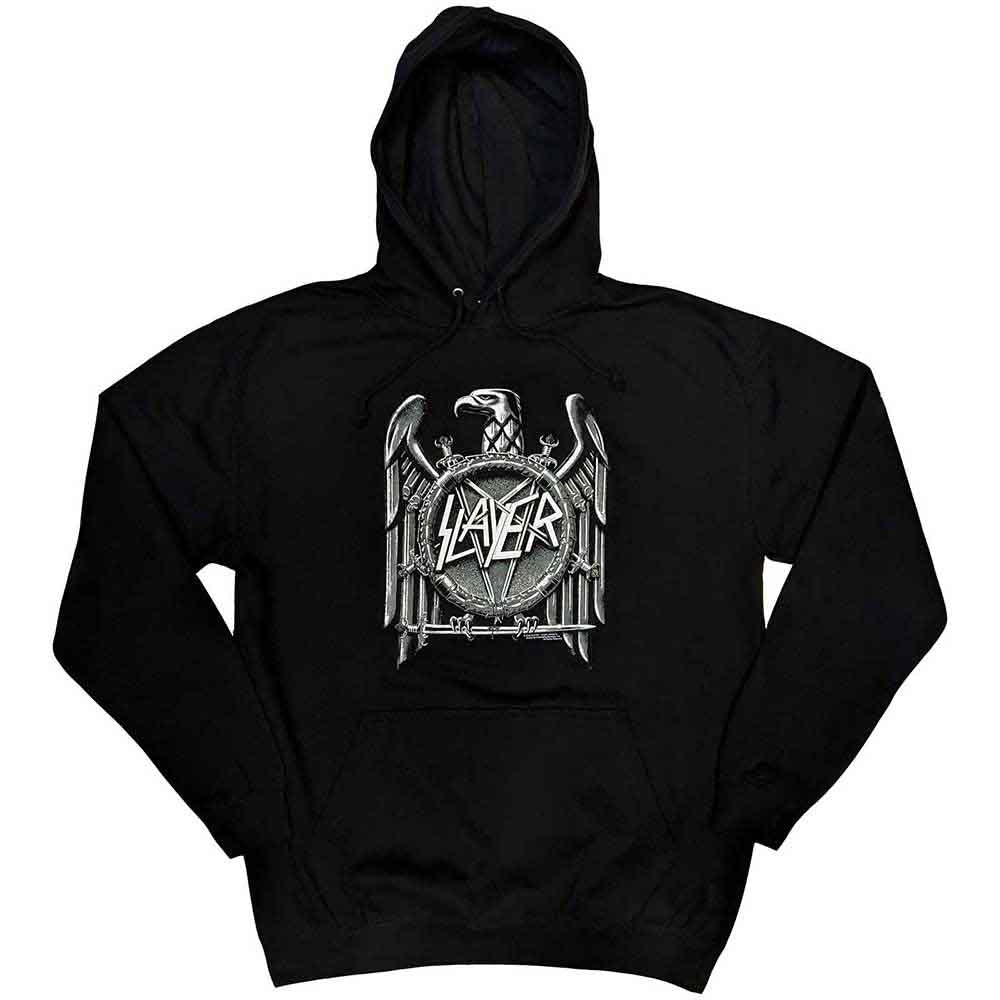 Slayer Pullover Hoodie: High Contrast Eagle