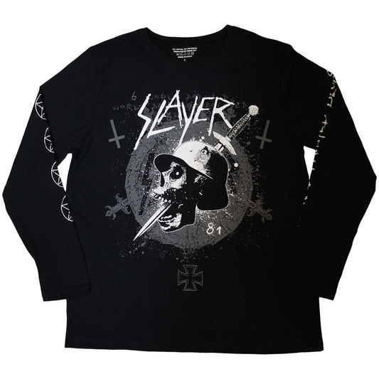Slayer Long Sleeve T-Shirt: Dagger Skull