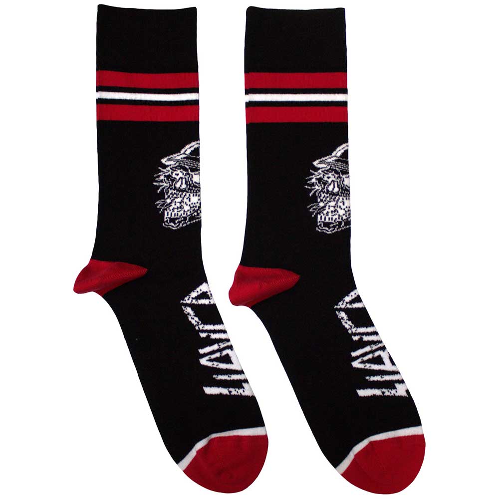 Slayer Socks: Skull Helmet