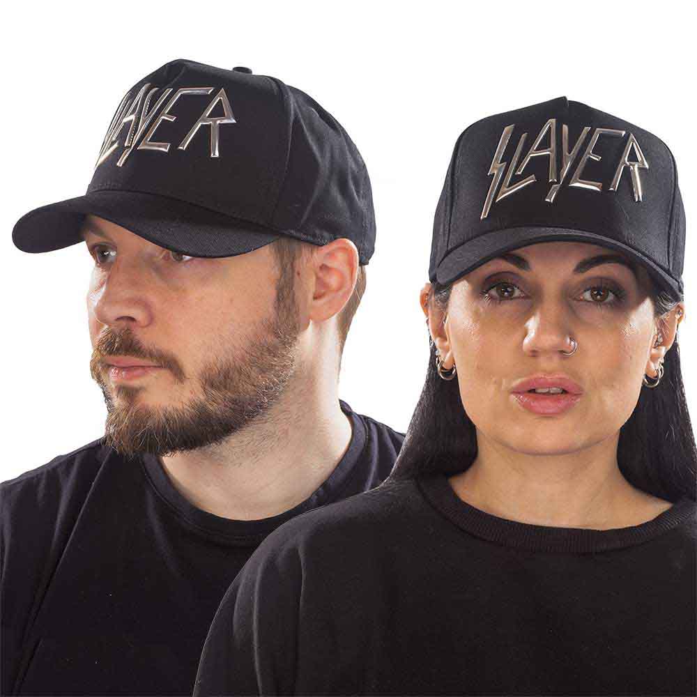 Slayer Baseball Cap: Sonic Silver Logo