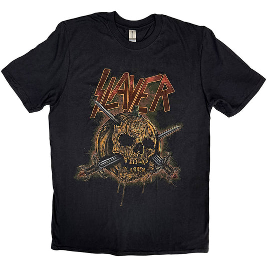 Slayer T-Shirt: Skull Pumpkin