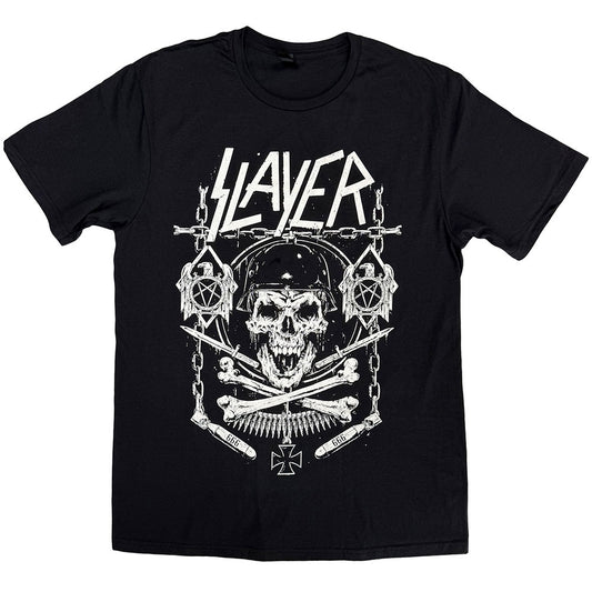 Slayer T-Shirt: Skull & Bones Revised
