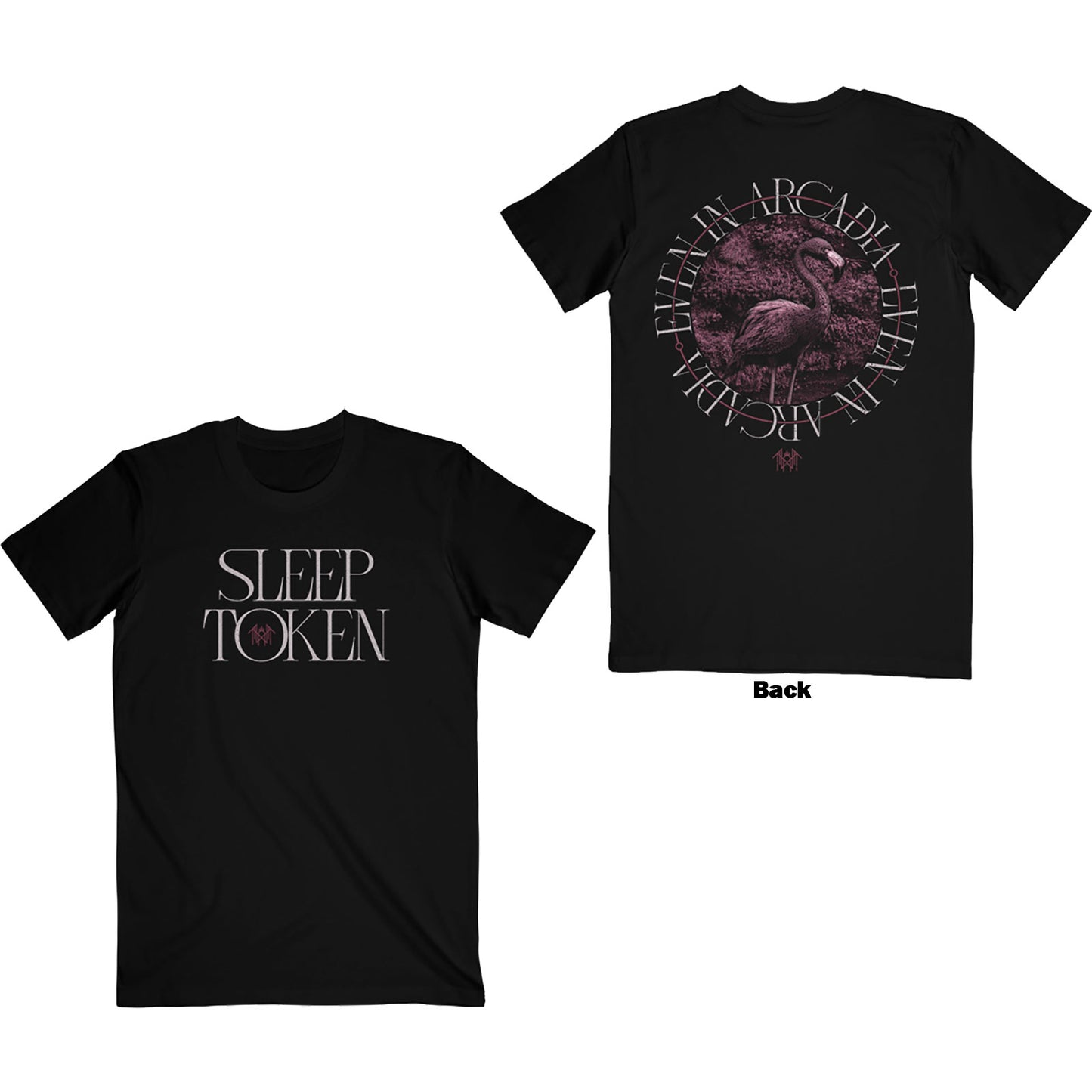 Sleep Token T-Shirt: Flamingo Circle